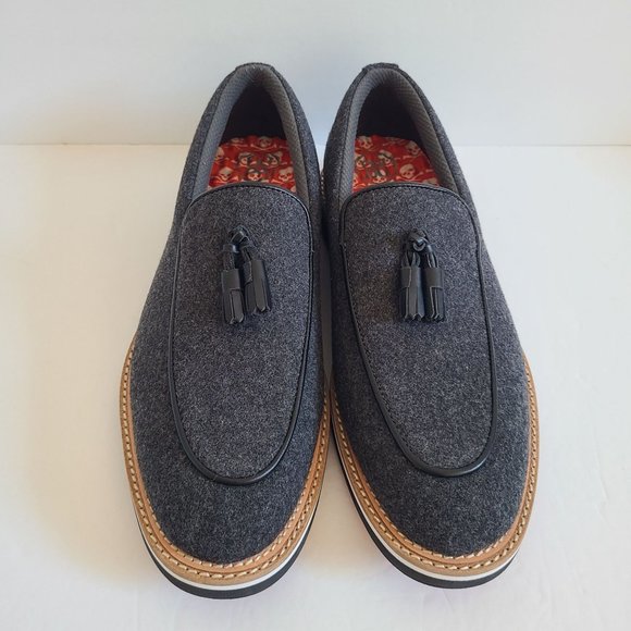 G/Fore Ghost Loafer Wool Golf Shoes G4MS22EF47G3 Size 11.5 Gray main image 8